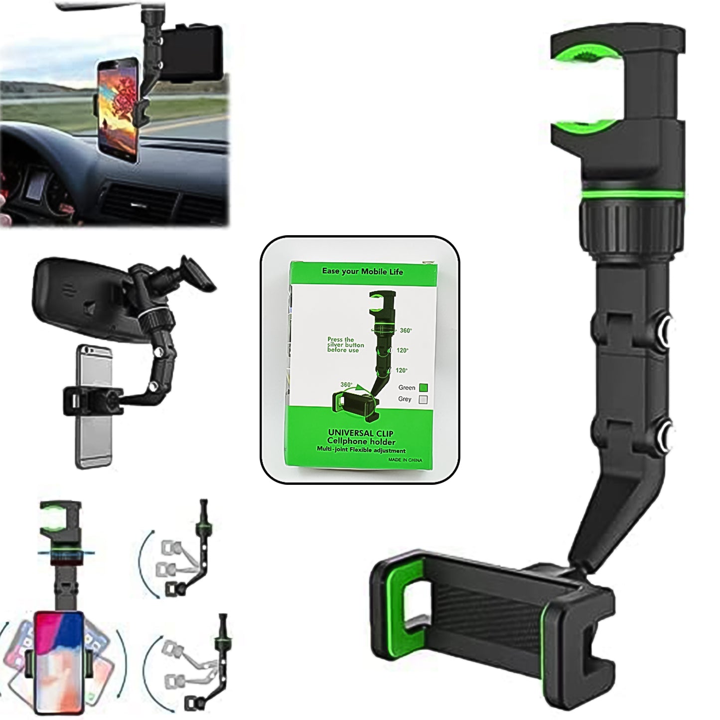 Rear View Mobile Holder